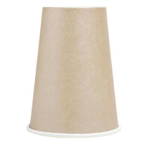 Vasos de cartón sin plástico - 20 cl - Ø 7 cm - Oro