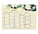 Calendrier Japon 55 x 40,5 cm Semestriel 2026 - Multicolore