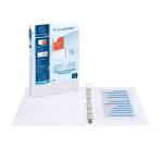 Classeur personnalisable rigide 2 poches KreaCover - 4 anneaux en D 40mm - A4 maxi
