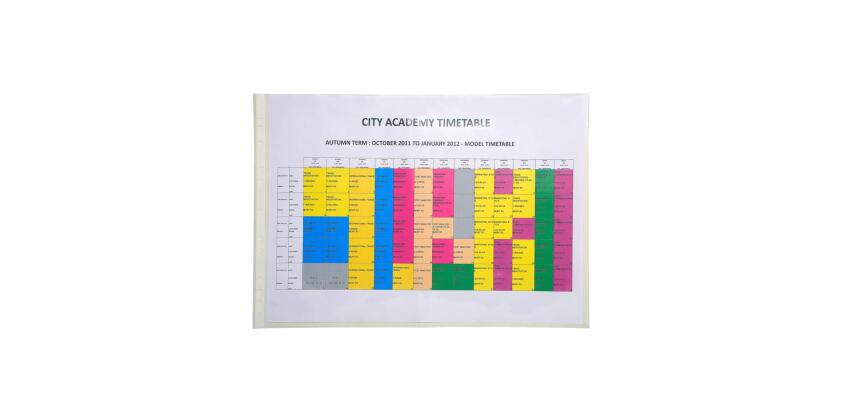 Sachet de 10 pochettes perforées polypropylène lisse Haute Qualité 9/100e - A3 horizontal - Cristal