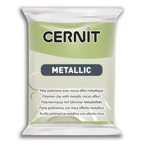 Cernit METALLIC 56 g Or vert - Or vert