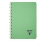 Carnet reliure intégrale Linicolor ESSENCE A5 180 pages petits carreaux couverture plastique polypropyène rainuré - Assortis