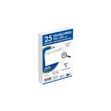 Paquet de 25 Enveloppes Blanches 90x140mm - Auto-Adhésives - 90g/m2 - Blanc