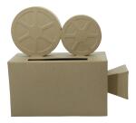 Urne caméra 13x33,5x31cm - Kraft