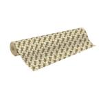 Kraft brut 70g, rl 50x0,70m Pâquerettes - Blanc