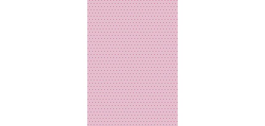 Pochette 3 Feuilles Identiques Ref 659 - Rose