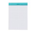 Bloc agrafé Rhodia Couleurs Azur N°16 A5 14,8 x 21 cm - Azur