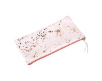 COSMICUIR DAIM Trousse plate 22x11cm - Cuivre