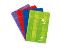 Répertoire piqué 11x17 cm 96 pages grands carreaux - Assortis