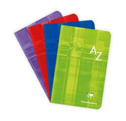 Répertoire piqué 11x17 cm 96 pages grands carreaux - Assortis