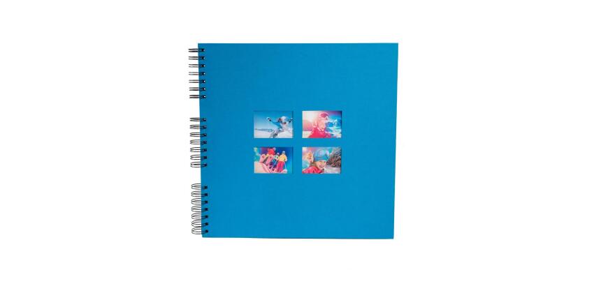 Álbum de fotos MILANO 32x32 cm - 360 fotos 60 páginas - Azul