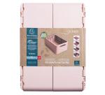 Caja plegable SMARTCASE Skandi - 375x275x163 mm, A4+ - Nude