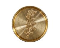 PASTILLE LAITON SUR BROCHE 24mm