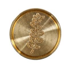 PASTILLE LAITON SUR BROCHE 24mm