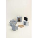 Assortiment de 6 miniatures - Salon - Kraft