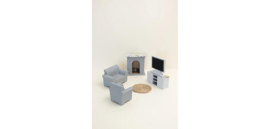 Assortiment de 6 miniatures - Salon - Kraft