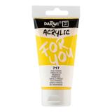 Darwi For You tube de peinture acrylique 75 ml - Jaune primaire