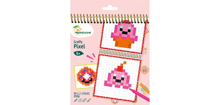 Graffy Pixel, Gourmandises kawaï - Rose