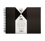 Album à personnaliser de 40 feuilles 185g/m2 au format 27x20cm - Noir