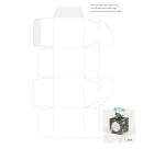 PAPIERS IMPRIMÉS, Bloc de 20 feuilles à motifs 160g/m2 au format A4 (21x29,7cm) + 1 idée créative - Romantique - Multicolore