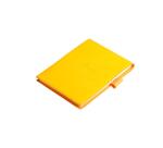 Rhodiarama porte-bloc avec porte-crayon + bloc N°12 ligné - Jonquille