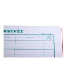 Geniet register 320 x 240 inkomende post 80 pagina's - rood