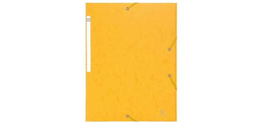 Chemise 3 rabats à élastiques Maxi Capacity carte lustrée 600g/m2 Scotten ®- A4