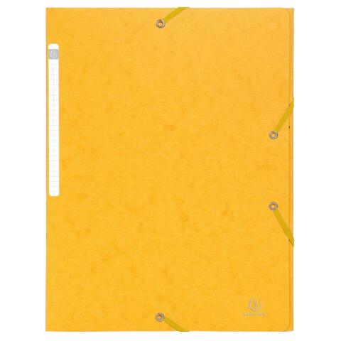 Carpeta Exacompta 3 solapas con gomas cartulina lustrada 600grs Scotten Nature Future - A4