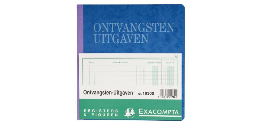 Piqûre Recettes - Dépences folioté - 80 pages