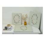 Livre d'or 100 pages tranche or - Format 27x22cm - CHAMPÊTRE - Visuel