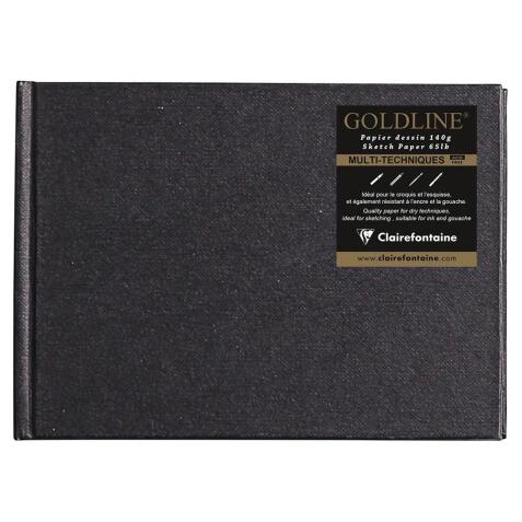 Goldline carnet cousu collé 64F A6 140g I - Ivoire