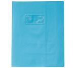 Protège-cahiers grain cuir PVC 22/100ème 17x22 cm