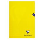 Cahier piqué Mimesys A4 96 pages petits carreaux couverture polypropylène Couleur aléatoire - Assortis