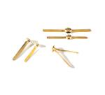 Boîte de 40 attaches parisiennes 24mm - Or