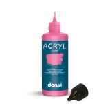 Darwi Flacon de 80 ml de Peinture Acrylique Universelle Opaque - Rose
