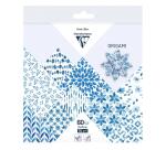 ORIGAMI, Pochette de 60 feuilles 70g/m2 au format 15x15cm - Shibori floral - Multicolore