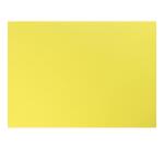 PAPIER COULEUR RECYLÉ, Paquet de 10 feuilles 270g/m2 sous/film au format 50x65cm - Jaune citron
