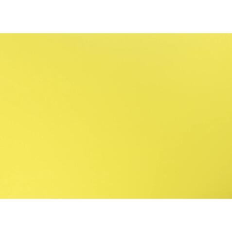 PAPIER COULEUR RECYLÉ, Paquet de 10 feuilles 270g/m2 sous/film au format 50x65cm - Jaune citron