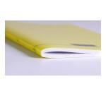 Clairefontaine Polypro Stapled Notebook, Seyes, Ligne 8000, A4, 96 Sheets, 90g - Yellow