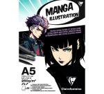 Bloc Illustration Manga A5 20F 250g