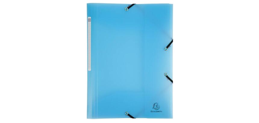 Chemise à élastiques 3 rabats polypropylène Chromaline Pastel - A4