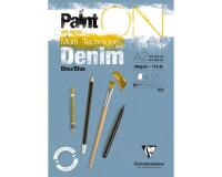 PaintON Bleu Denim bloc collé 15F A2 250g - Denim
