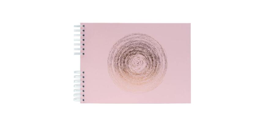 Album photo à spirales 50 pages blanches Ellipse