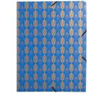 Boîte de classement dos 40mm carte lustrée 600g/m2 Néo Déco - Couleurs assorties