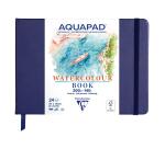 Carnet rembordé rigide Aquapad 21x14 24F 300g