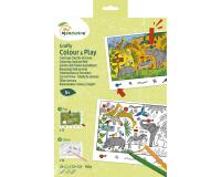 Graffy Colour & Play Cherche et trouve, Zoo - Vert