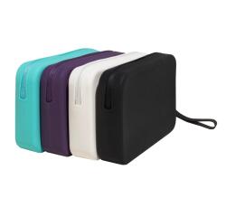 Pochette silicone TITANE 18,5x12x3,5cm ass - Couleurs assorties