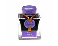 Encre 1670 à paillettes dorées 50ml - Violet Impérial