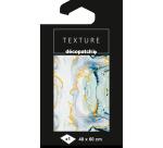 Papier Texture Décopatch n°797 -1 feuille 40x60cm - Bleu