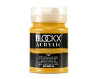 Peinture acrylique fine pot 500ml - Ocre jaune (nuance verte)